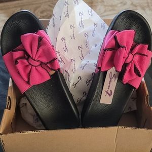 Seven7 Didi Bow Platform Sandals